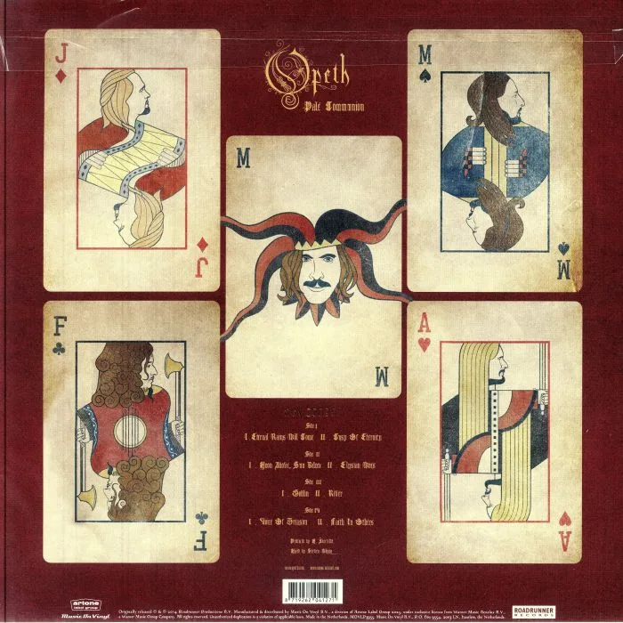 Обратная сторона обложки — OPETH — Pale Communion (reissue)