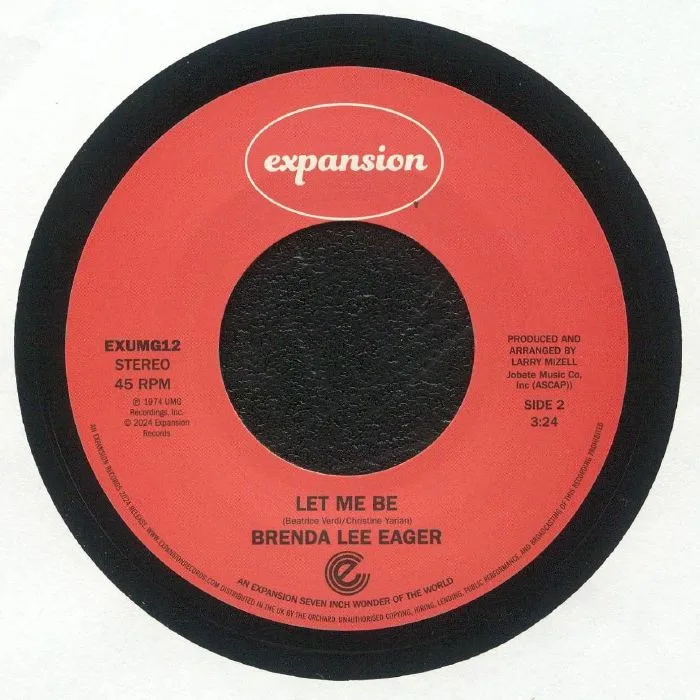 Обратная сторона обложки — Brenda Lee EAGER — When I'm With You (reissue)