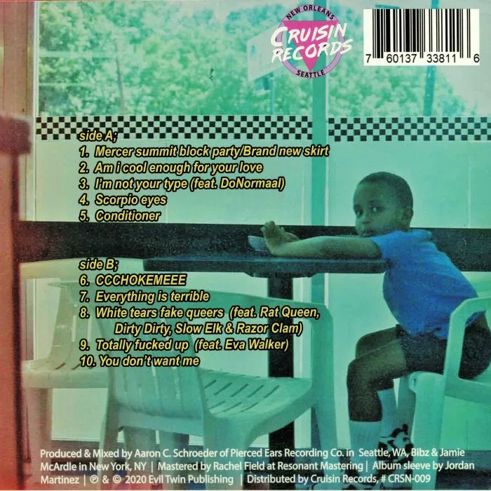 Back cover — DANNY DENIAL — Fuck Danny Denial