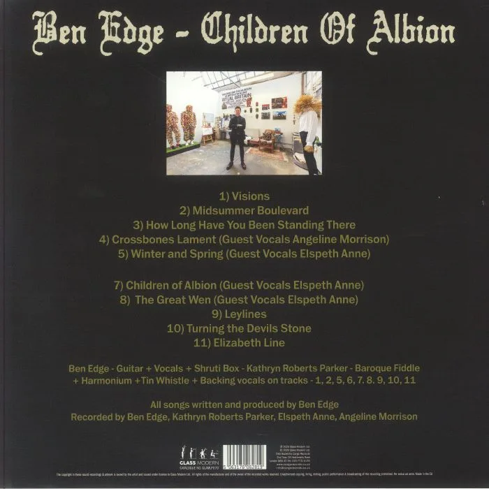 Обратная сторона обложки — Ben EDGE — Children Of Albion