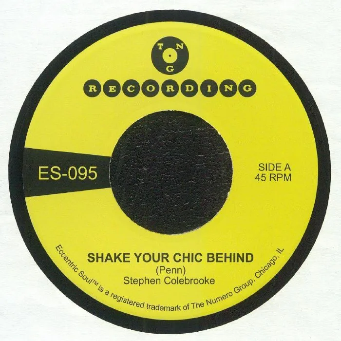 Front cover — Stephen COLEBROOKE — Shake Your Chic Behind