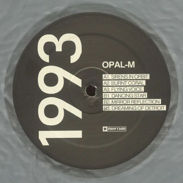 Лицевая сторона обложки — OPAL M — Dreaming Of Detroit EP