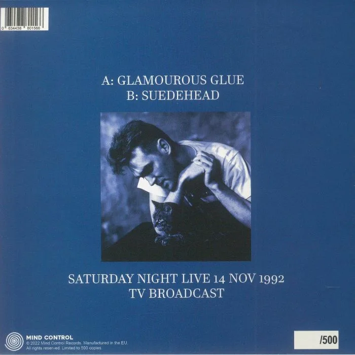 Back cover — MORRISSEY — Saturday Night Live 14 Nov 1992 TV Broadcast