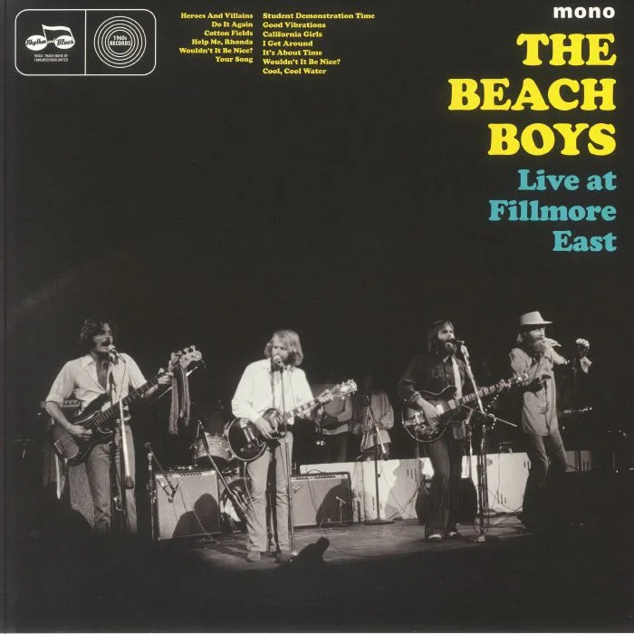The BEACH BOYS — Live At Fillmore East 1971 (mono)