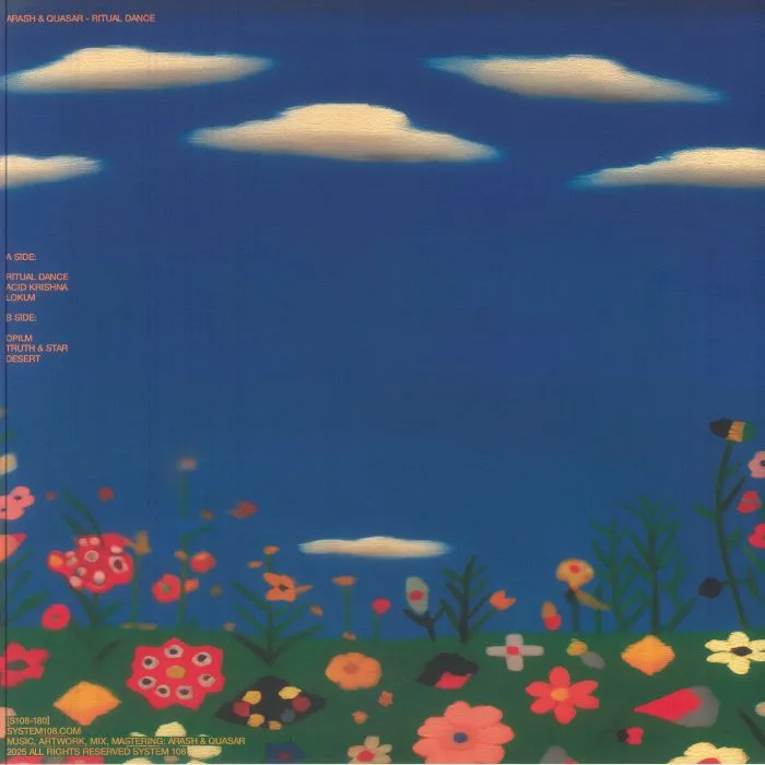 Back cover — ARASH & QUASAR — Ritual Dance