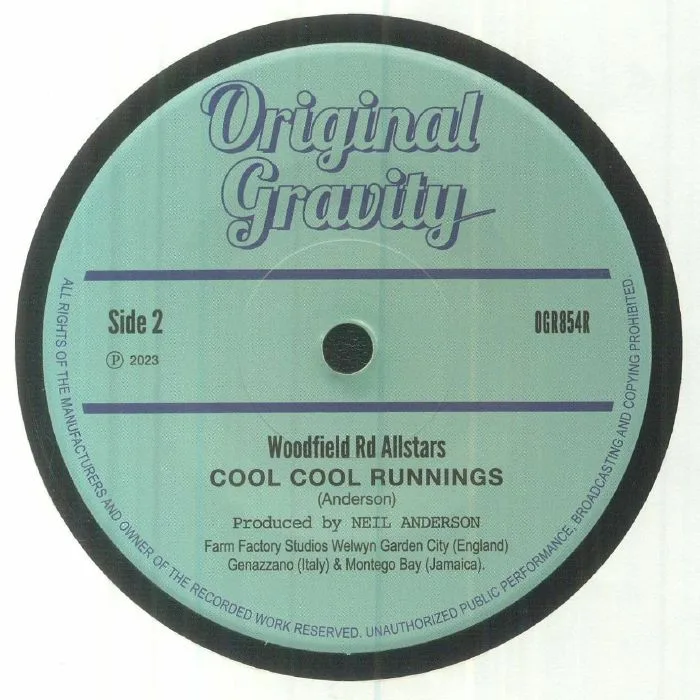Back cover — JUNIOR DELL & THE D LITES / WOODFIELD RD ALLSTARS — Praise You