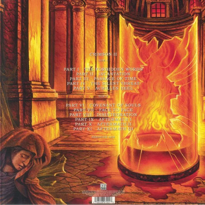 Back cover — EDGE OF SANITY — Crimson II (remastered)