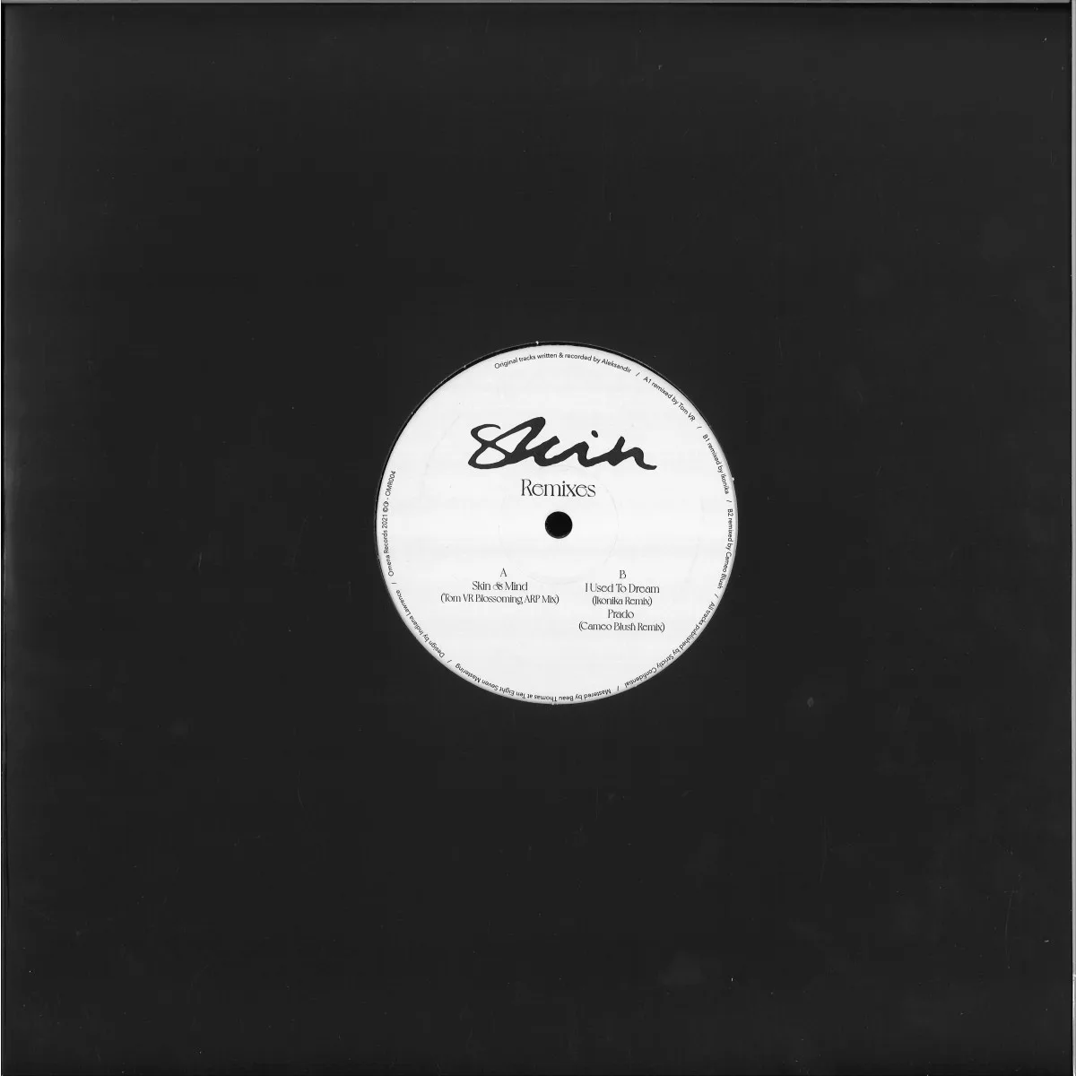 Back cover — Aleksandir — SKIN REMIXES