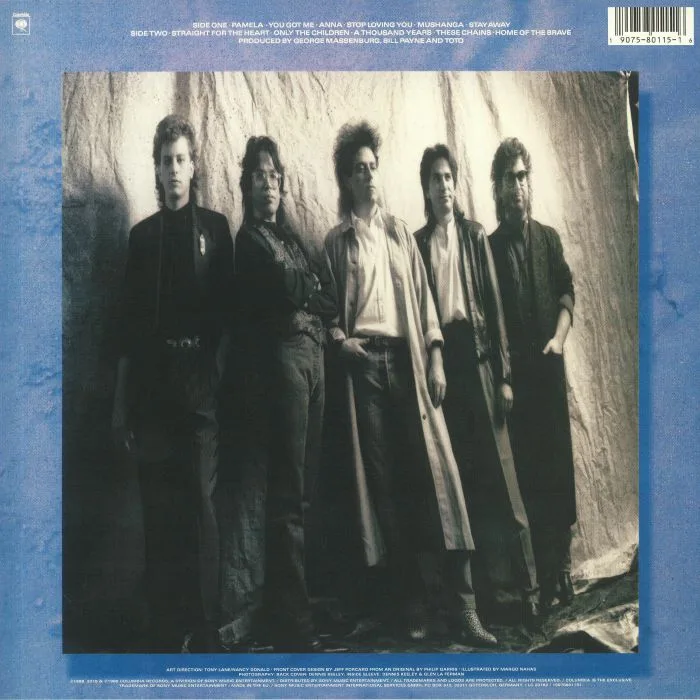 Back cover — TOTO — The Seventh One (remastered)