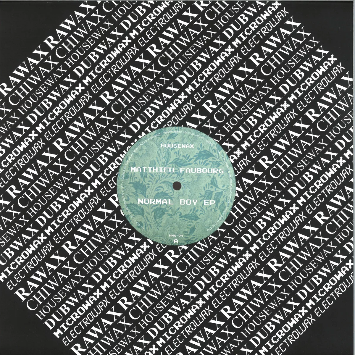 Front cover — Matthieu Faubourg — The Normal Boy EP