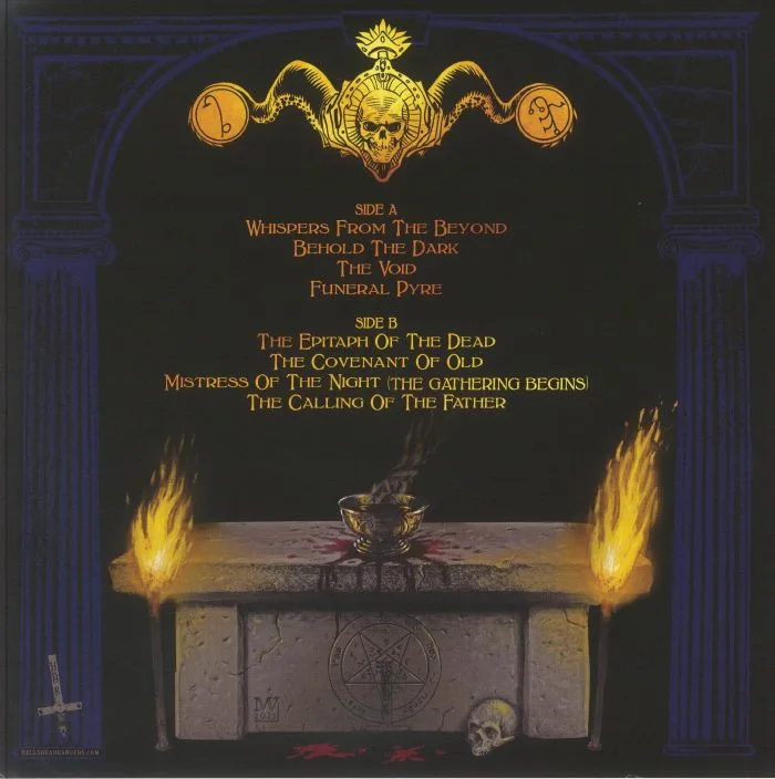 Обратная сторона обложки — FUNERAL STORM — Chthonic Invocations