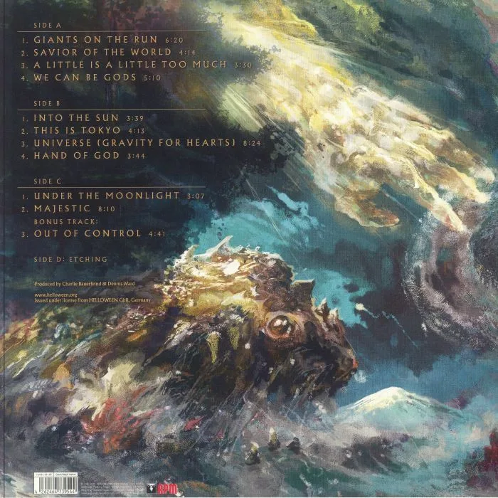 Back cover — HELLOWEEN — Giants & Monsters