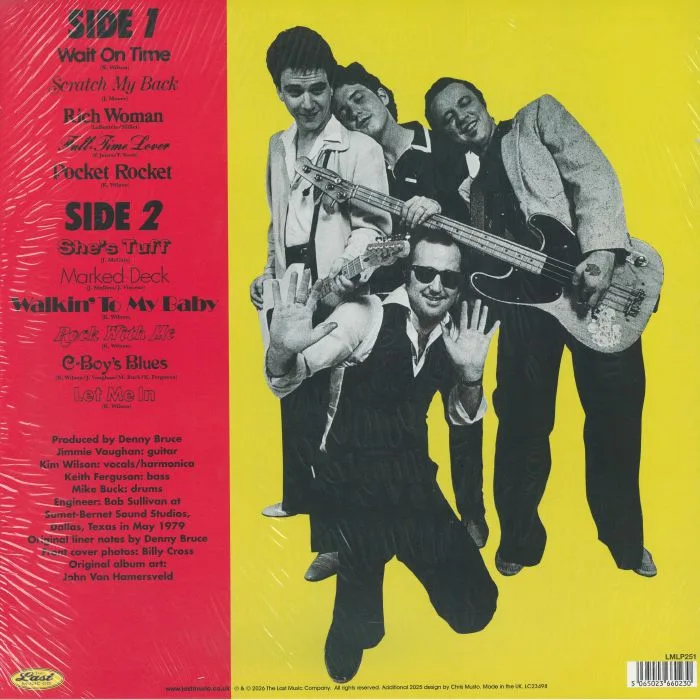 Back cover — FABULOUS THUNDERBIRDS — Girls Go Wild