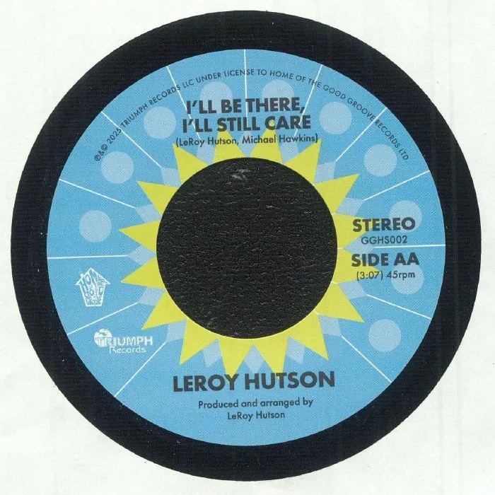 Back cover — Leroy HUTSON — Trust My Heart