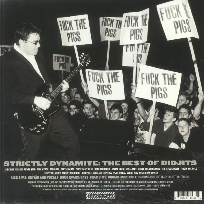 Обратная сторона обложки — DIDJITS — Strictly Dynamite: The Best Of Didjits