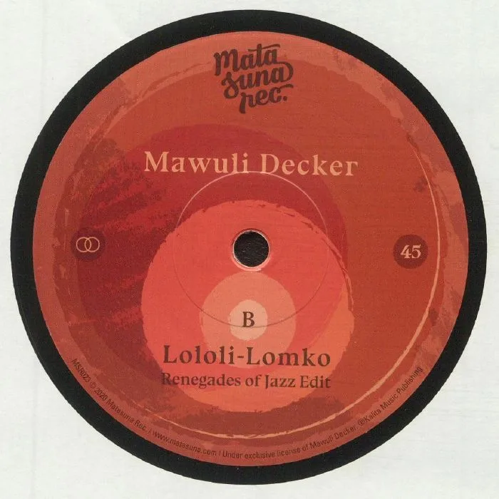 Обратная сторона обложки — Mawuli DECKER — Lololi Lomko