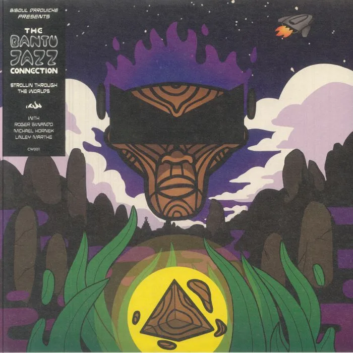 Front cover — Biboul DAROUICHE presents THE BANTU JAZZ CONNECTION — Strolling Through The Worlds
