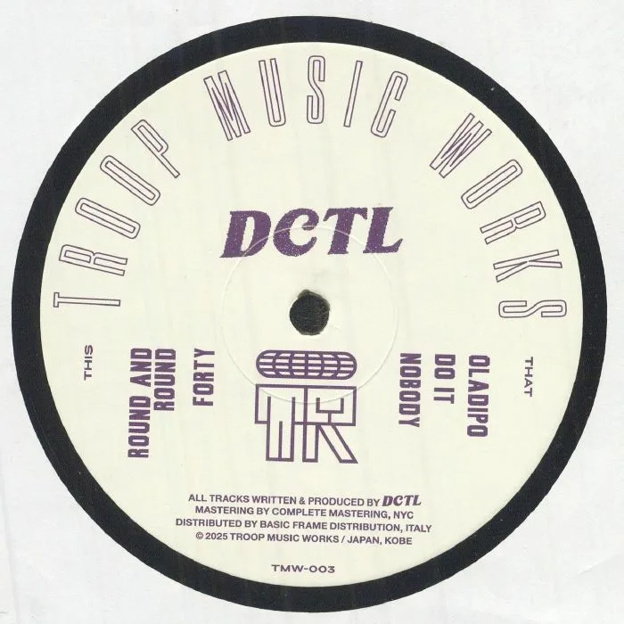 Лицевая сторона обложки — DCTL — Round & Round