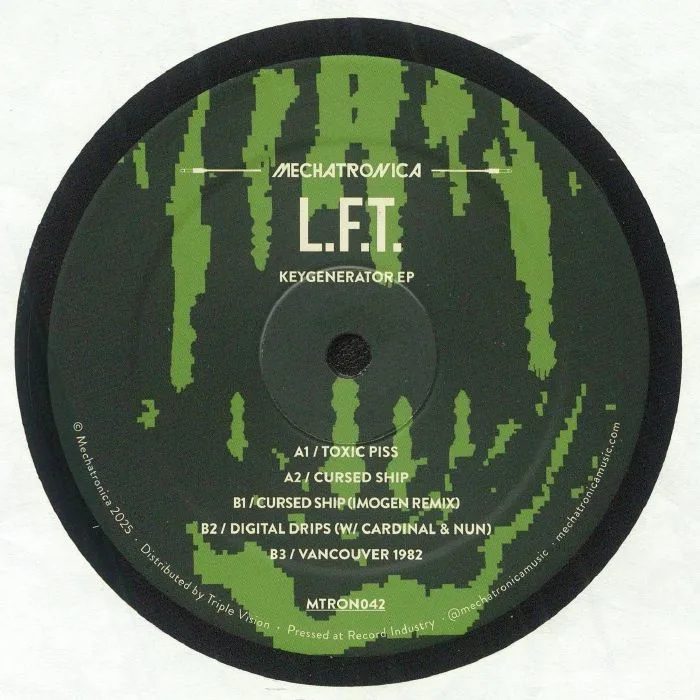 Back cover — LFT — KeyGenerator EP