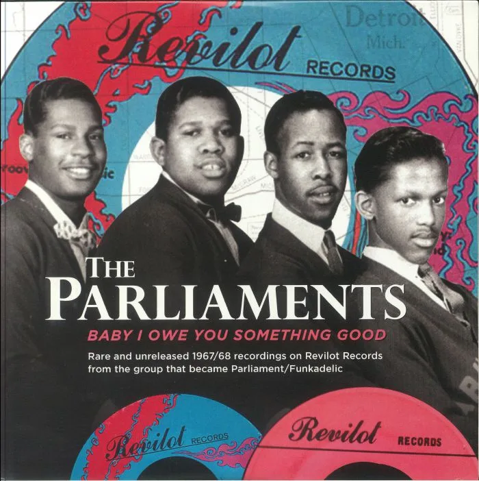Front cover — The PARLIAMENTS — Baby I Owe You Something Good