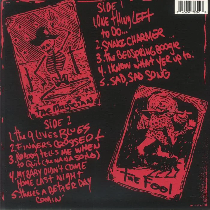 Back cover — Kevin STEELE — One Thing Left To Do