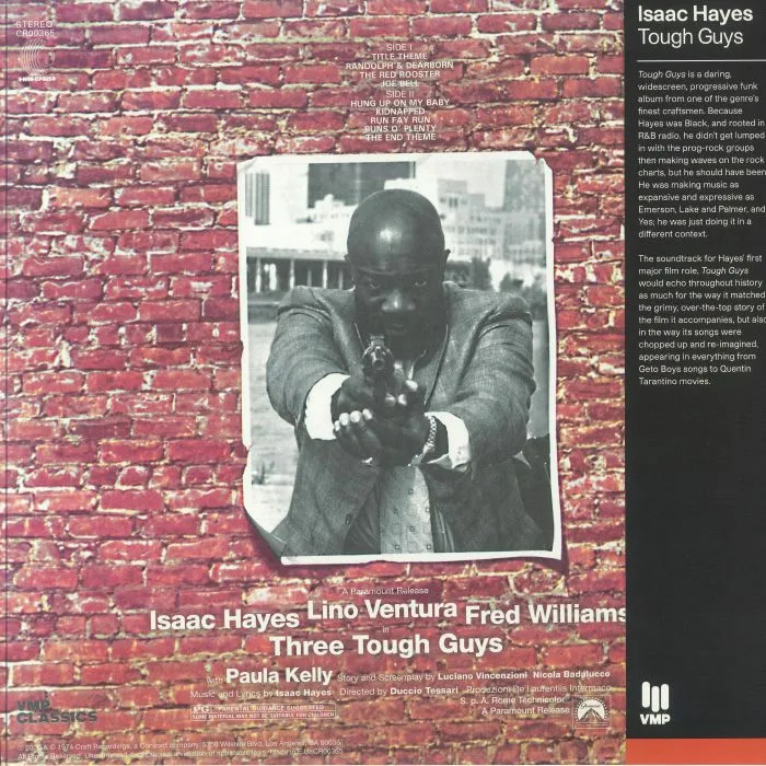Обратная сторона обложки — Isaac HAYES — Tough Guys (reissue) (B-STOCK)