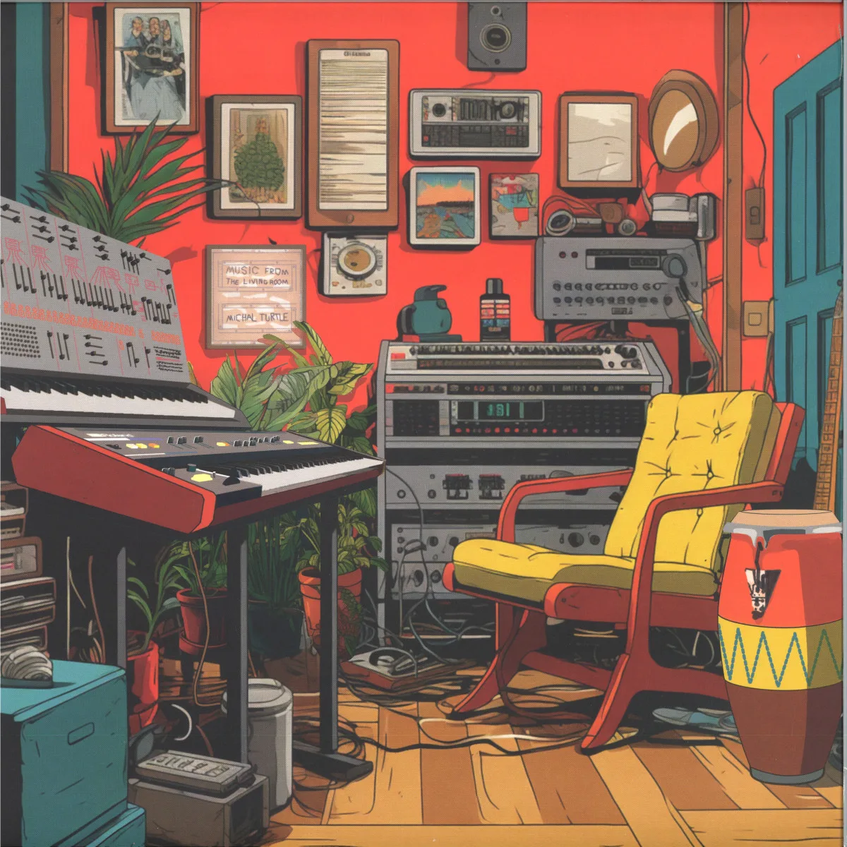 Michal Turtle — Same Songs, Different Room LP