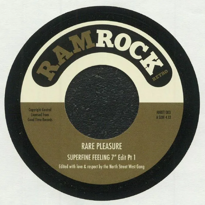 Лицевая сторона обложки — RARE PLEASURE — Superfine Feeling (Record Store Day RSD 2021)