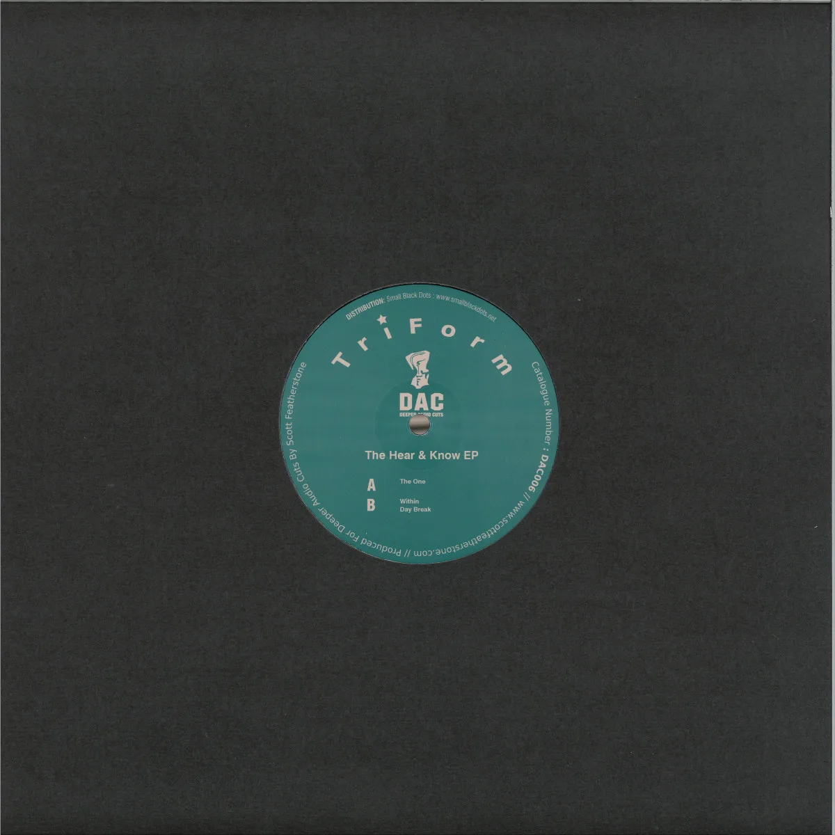 Обратная сторона обложки — Triform — The Hear & Know EP