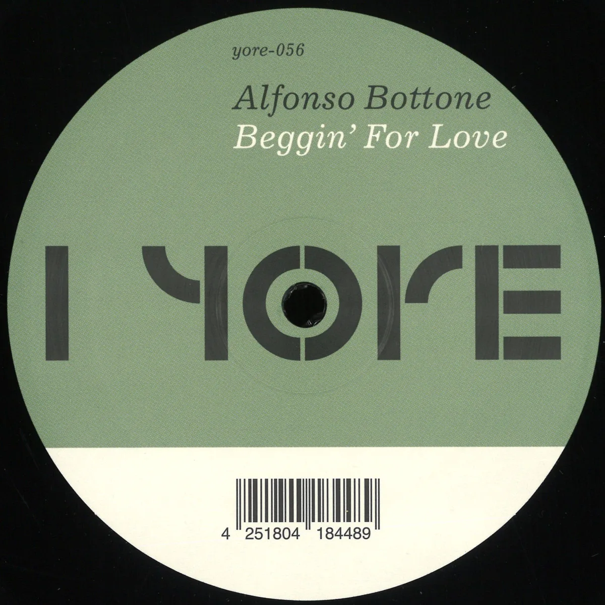 Лицевая сторона обложки — Alfonso Bottone — Beggin' For Love