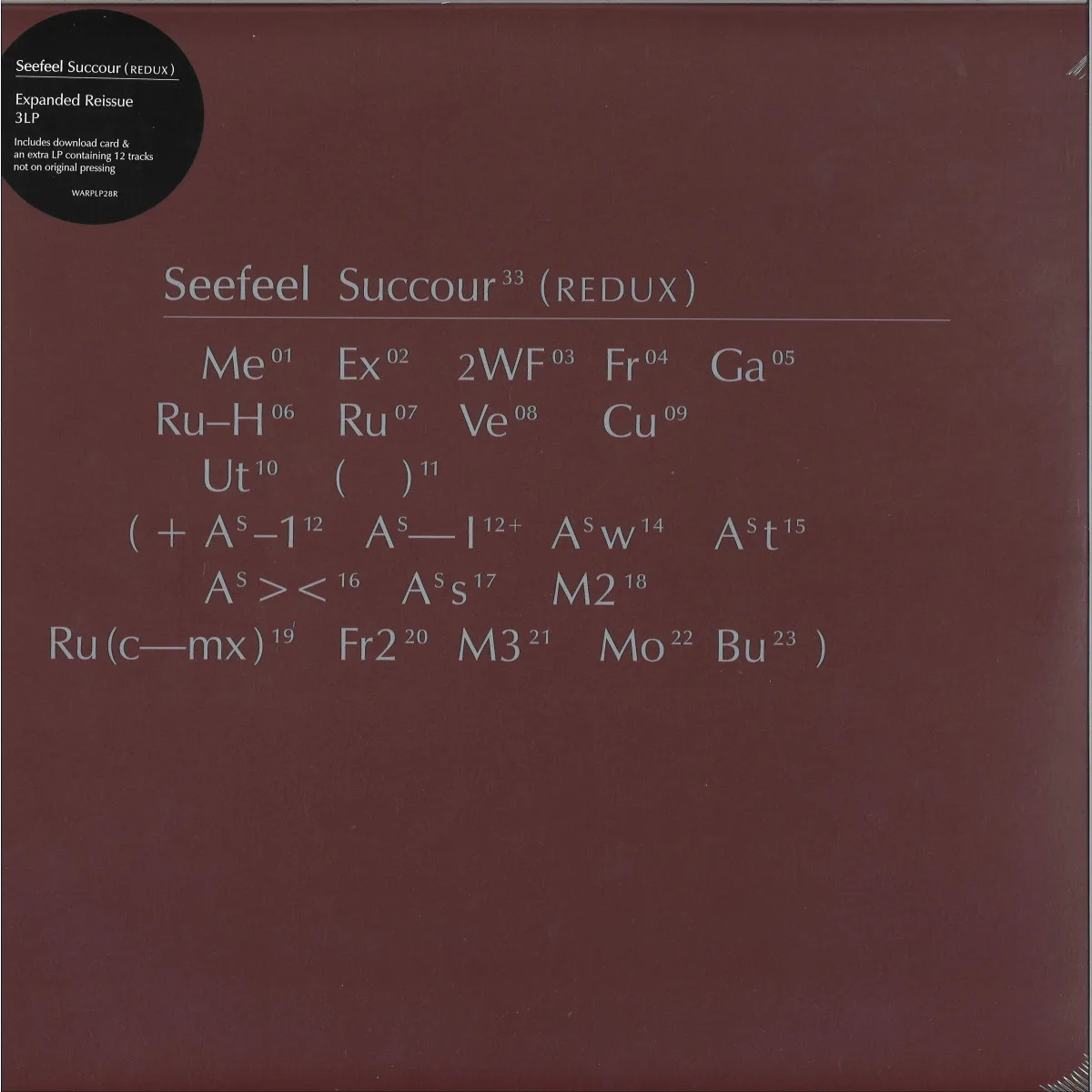 Seefeel — Succour (Redux) 3x12"