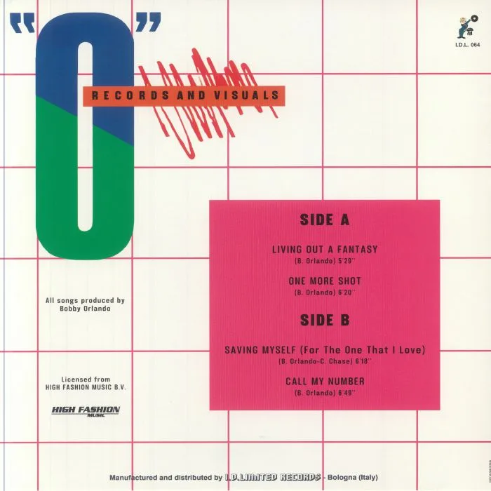 Back cover — OH ROMEO — Living Out A Fantasy