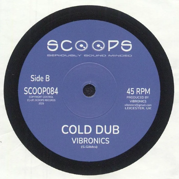 Обратная сторона обложки — VIBRONICS feat TANN I BROWNE — Cold World