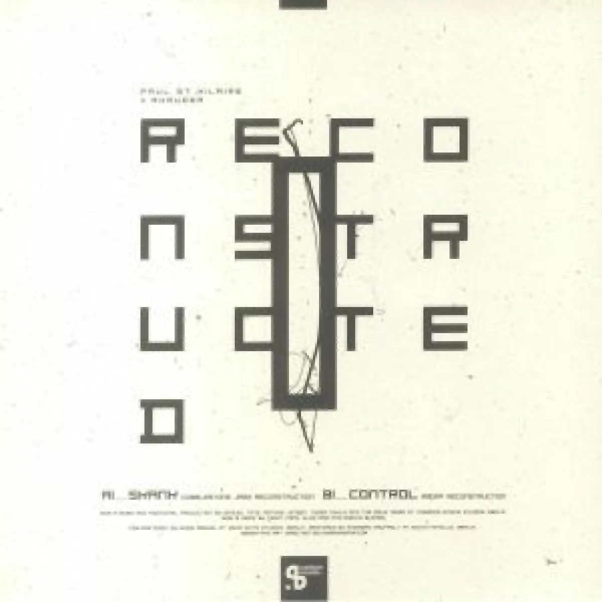 Обратная сторона обложки — Paul St Hilaire / Rhauder — Reconstructed I