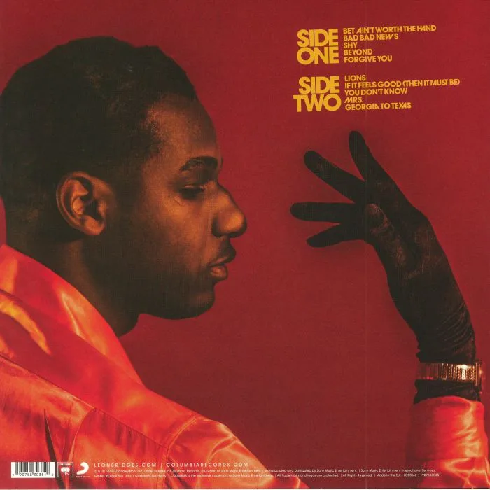 Back cover — Leon BRIDGES — Good Thing