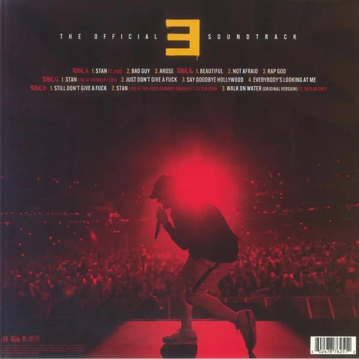 Обратная сторона обложки — EMINEM — Stans (Soundtrack)