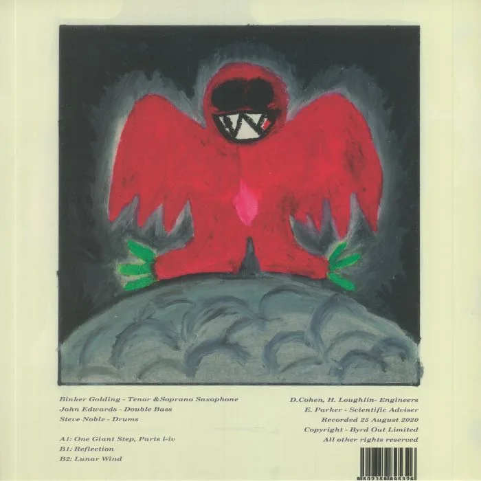 Back cover — Binker GOLDING / JOHN EDWARDS / STEVE NOBLE — Moon Day