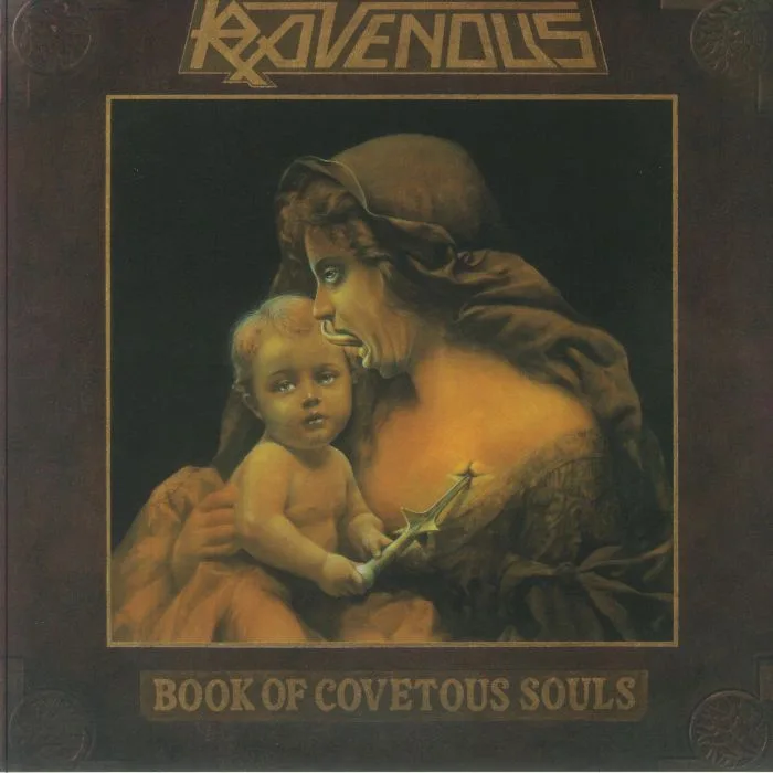 Front cover — RAVENOUS — Book Of Covetous Souls (reissue)
