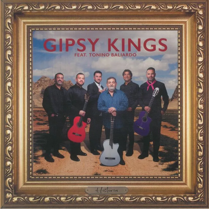 Front cover — GIPSY KINGS feat TONINO BALIARDO — Historia