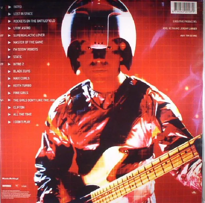 Обратная сторона обложки — KOOL KEITH — Black Elvis / Lost In Space (reissue)