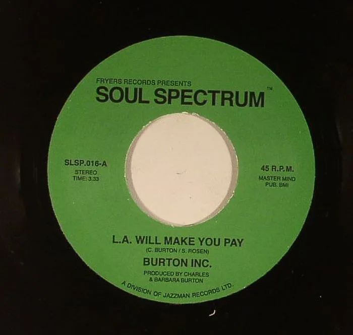 BURTON INC — LA Will Make You Pay