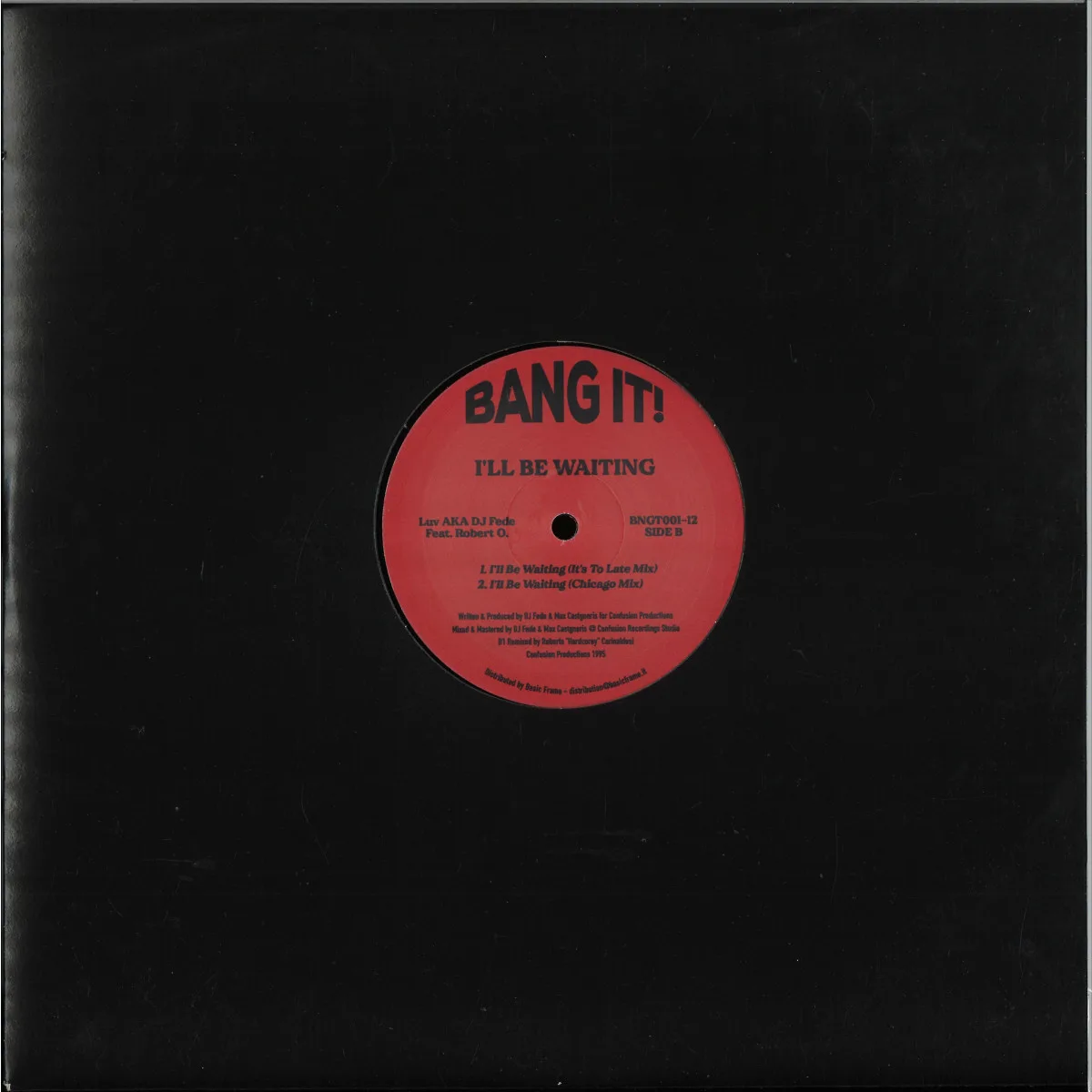Back cover — Luvaka.Dj Fedeft.Robert O. — I'll Be Waiting