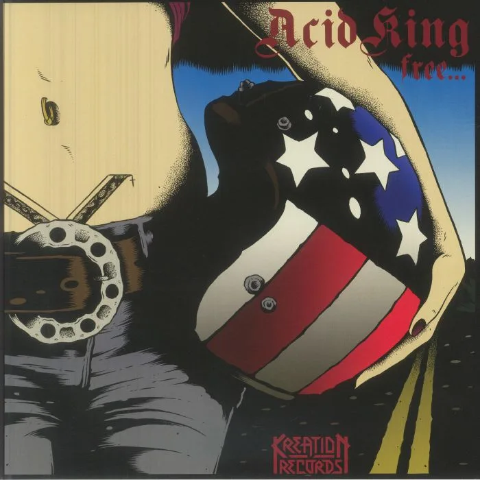 Обратная сторона обложки — ACID KING — Free / Down With The Crown
