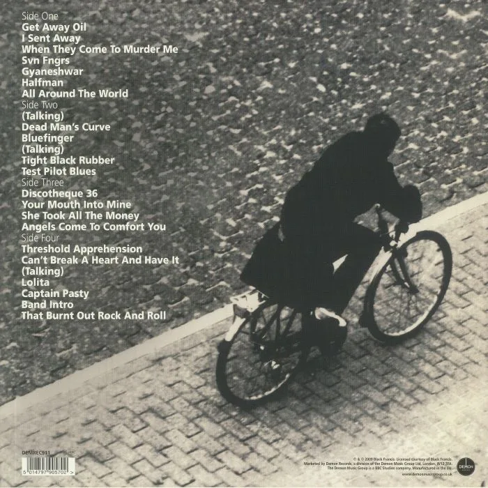 Back cover — BLACK FRANCIS — Live In Nijmegen
