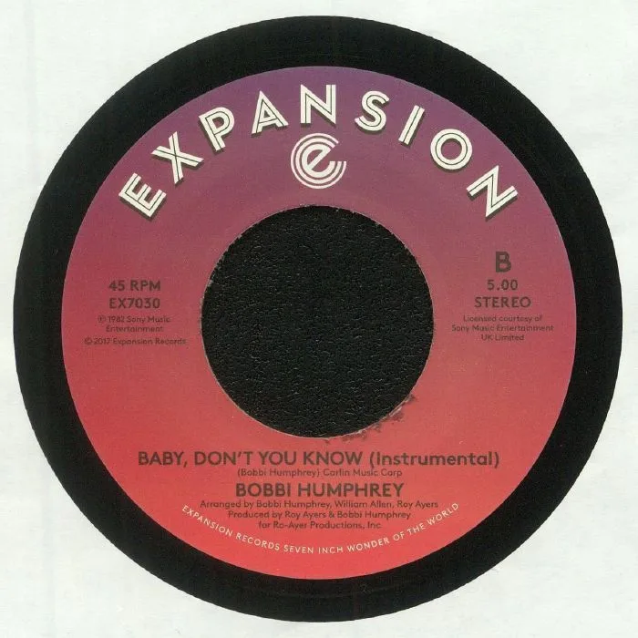 Обратная сторона обложки — Bobbie HUMPHREY — Baby Don't You Know