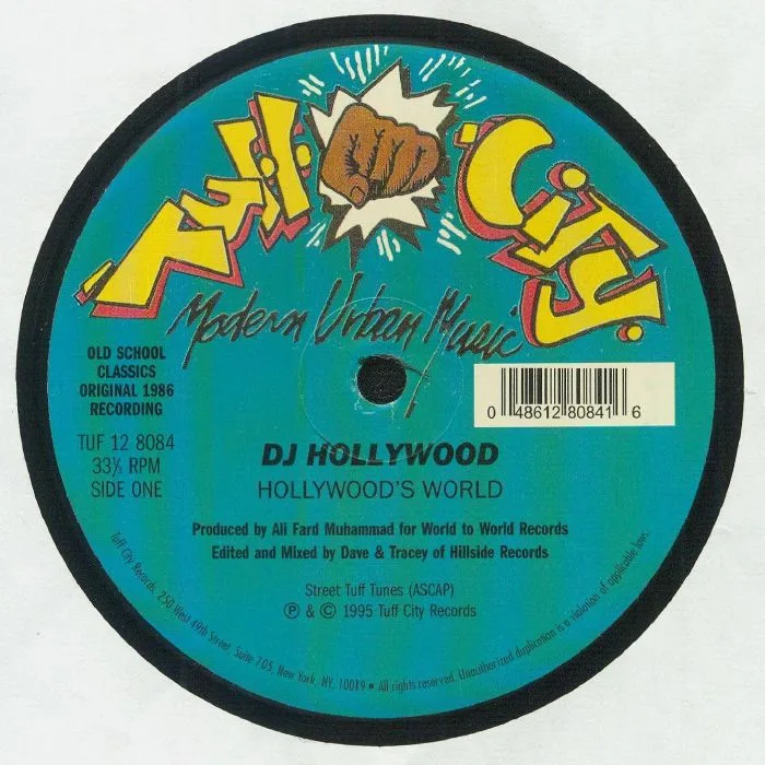 Front cover — DJ HOLLYWOOD — Hollywood's World