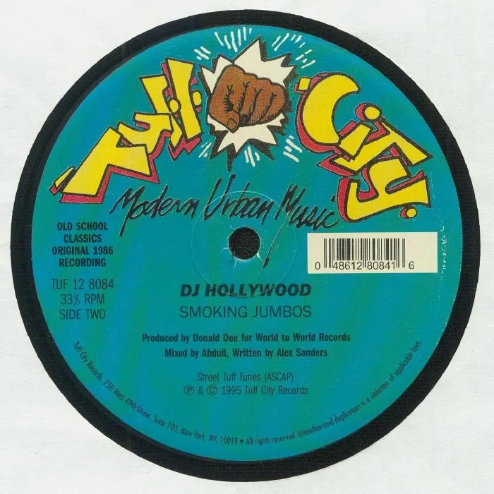Back cover — DJ HOLLYWOOD — Hollywood's World