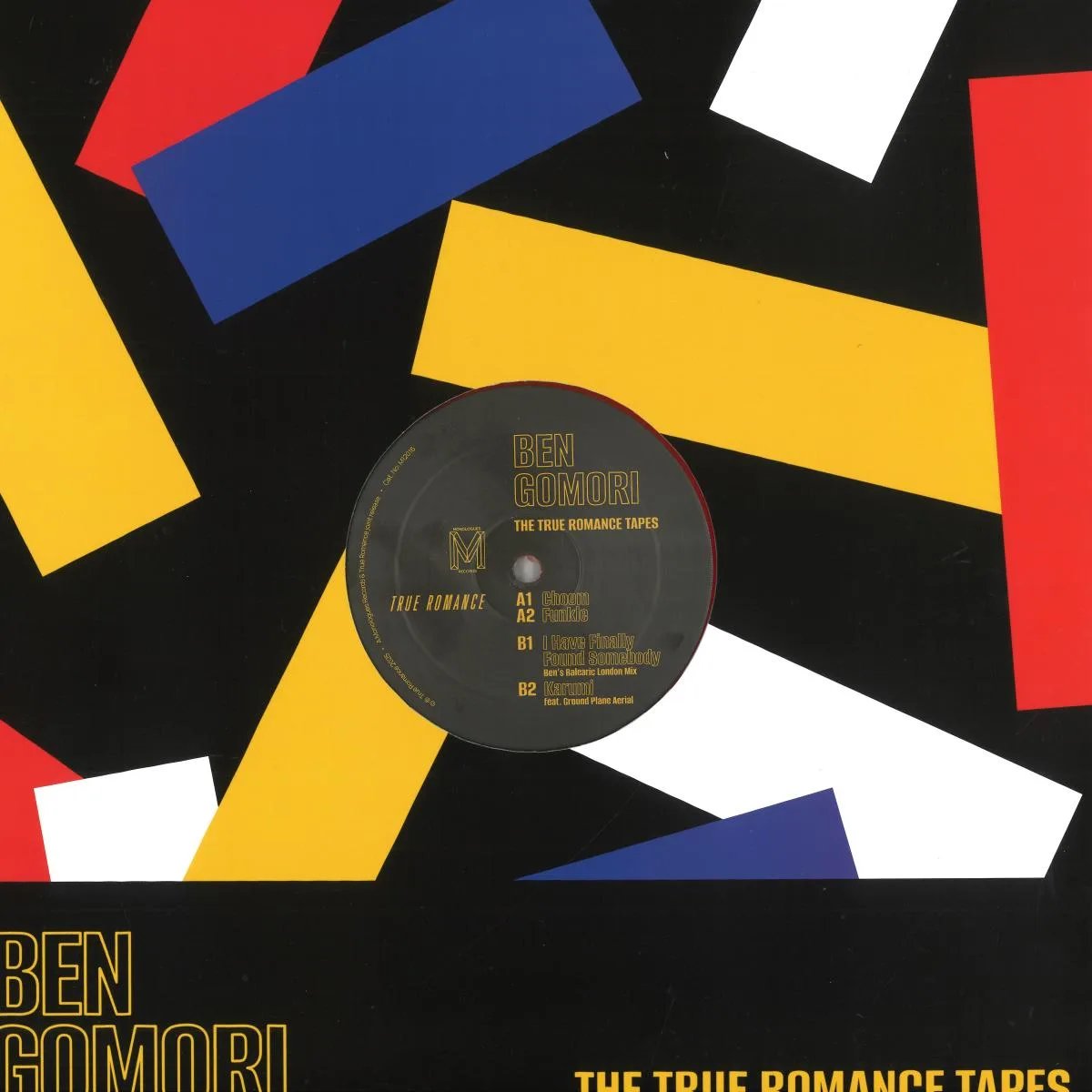 Обратная сторона обложки — Ben Gomori — The True Romance Tapes