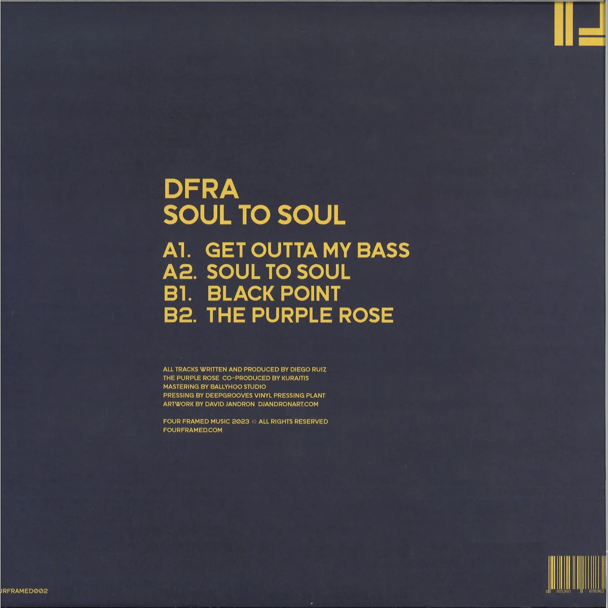 Обратная сторона обложки — Dfra — Soul to Soul