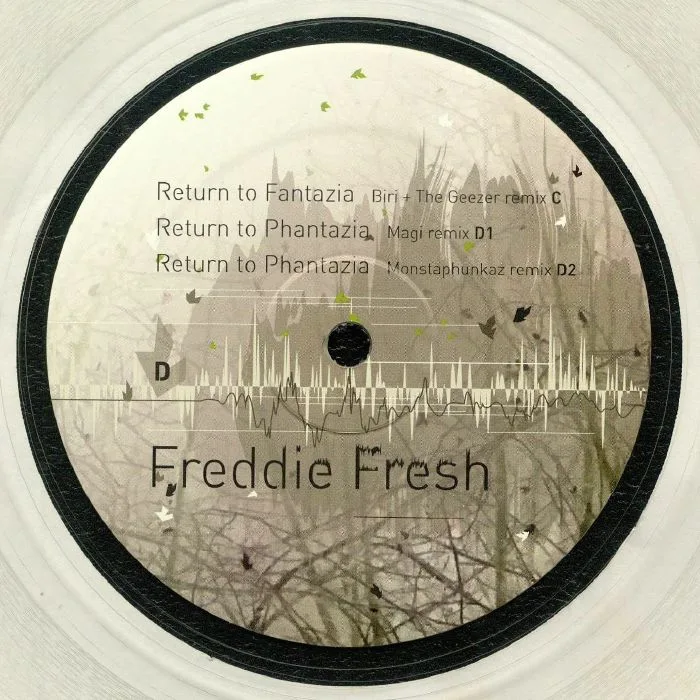 Back cover — Freddie FRESH — Fantazia (remixes)